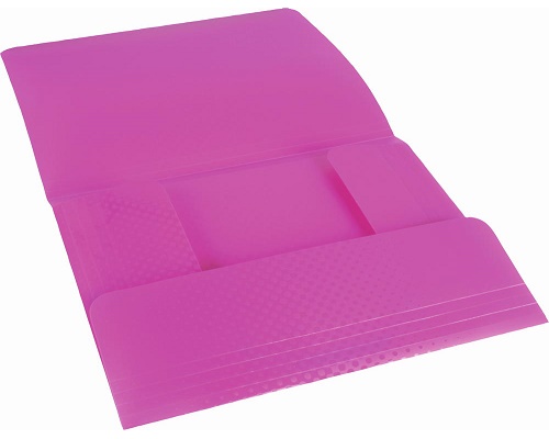 Stylex Dreiklappmappe/ Zeichenmappe A3 mit Gummizug, PP