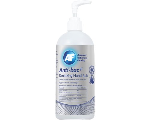 Anti-Bac Hand-Desinfektionsmittel 500 ml entfernt effektiv bis zu 99.9999% aller Viren und Bakterien