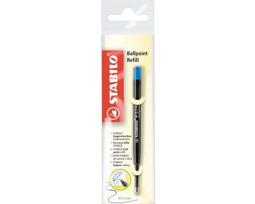 Kugelschreibermine STABILO Ballpoint Refill, 0,5 mm, blau