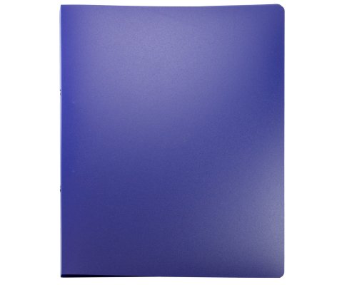 Ringbuch A4 dunkelblau, aus Kunststoff (PP)
