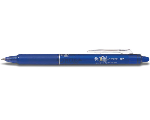 PILOT Frixionball Clicker radierbarer Tintenroller Farbe blau