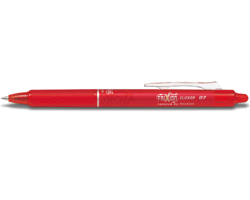 PILOT Frixionball Clicker radierbarer Tintenroller Farbe rot, 07