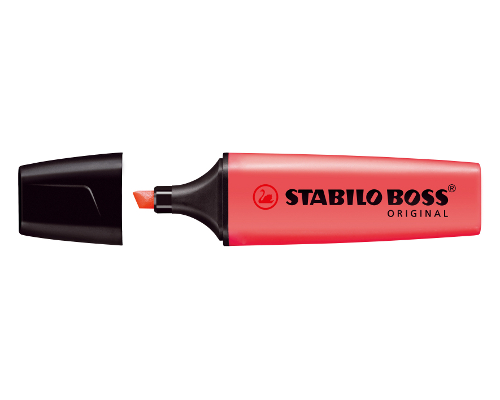 STABILO BOSS ORIGINAL Textmarker rot 70/40
