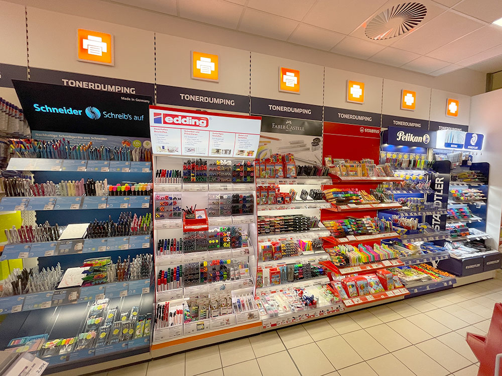 Tonerdumping in der Marktplatzgalerie