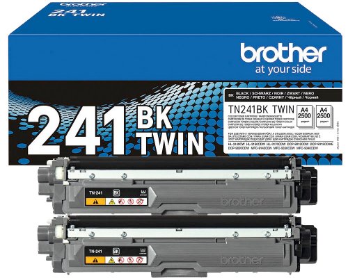 Brother 241 Original-Toner TN241BKTWIN Doppelpack jetzt kaufen 2 x Schwarz
