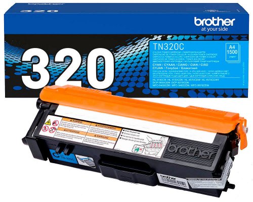 Brother 320 Original-Toner TN320C jetzt kaufen (1.500 Seiten) Cyan