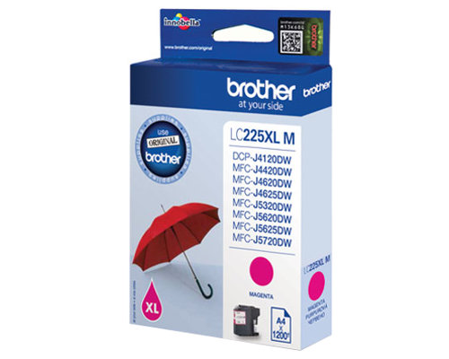 Brother LC225XLM Original-Druckerpatrone Magenta jetzt kaufen