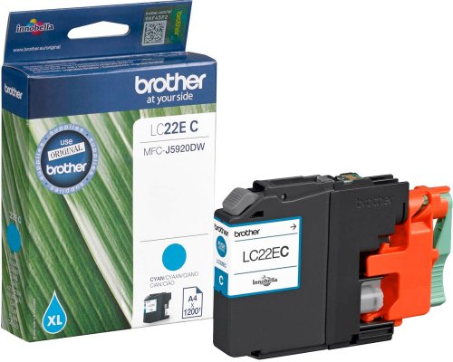 Brother LC-22EC Tinte Cyan jetzt kaufen