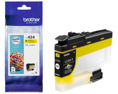 Brother 424 Original Druckerpatrone LC-424Y jetzt kaufen gelb
