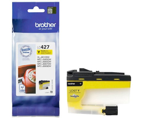 Brother 427 Original-Druckerpatrone LC-427Y jetzt kaufen gelb