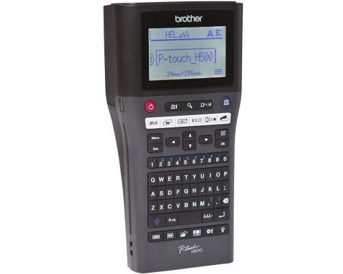 Brother P-Touch H500 Beschriftungsgerät inkl. 24mm breites Schriftband
