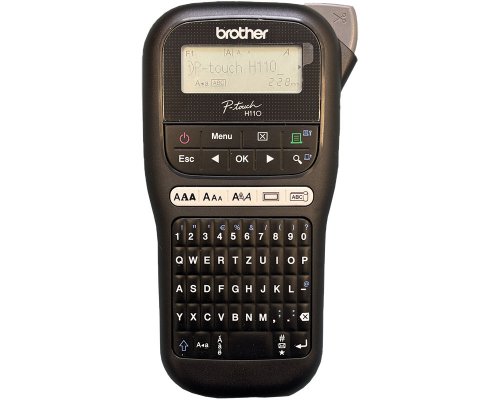 Brother P-Touch H110 Beschriftungsgerät inkl. Original-TZe-Schriftband QWERTZ-Tastatur