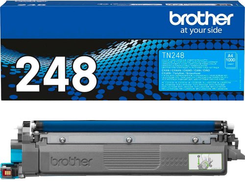 Brother 248 Original-Toner jetzt kaufen TN-248C (1.000 Seiten) cyan