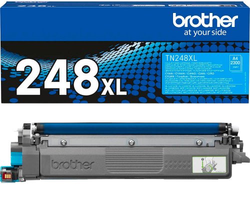 Brother 248XL Original-Toner jetzt kaufen TN-248XLC (2.300 Seiten) cyan