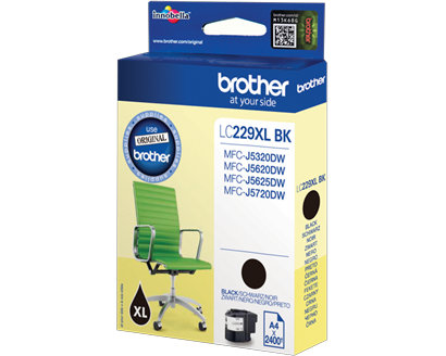 Brother LC229XLBK Tinte Schwarz [modell]