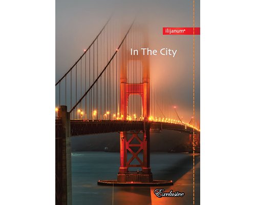 Kladde/ Notizbuch "Exclusive" - A5 - Motiv: in the city - liniert