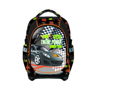 S-COOL Schulrucksack Rennwagen
