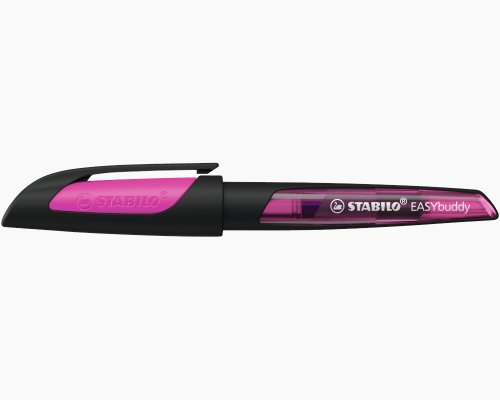 STABILO Füller EASYbuddy L Schwarz/magenta- für Linkshänder besonders geeignet