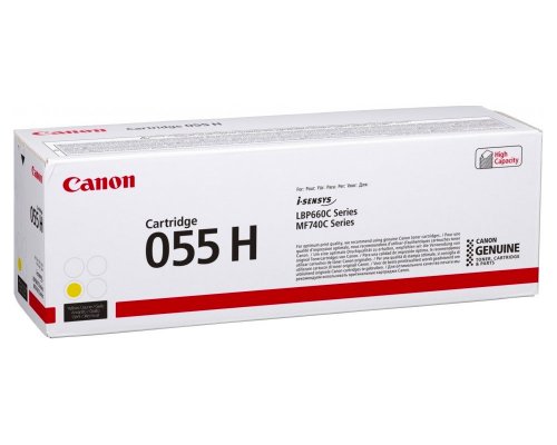 Canon 055H Original-Toner 3017C002 jetzt kaufen (5.900 Seiten) gelb