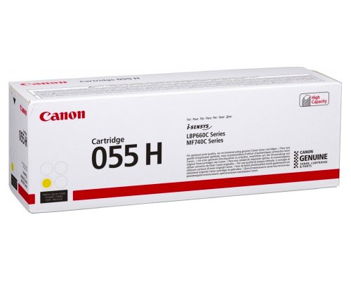 Canon 055H Original-Toner 3017C002 jetzt kaufen (5.900 Seiten) gelb