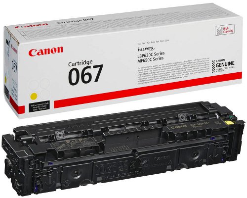 Canon 067 Y Original-Toner 5099C002 [modell] (1.250 Seiten) gelb