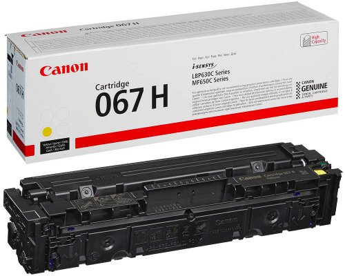 Canon 067H Y Original-Toner 5103C002 jetzt kaufen (2.350 Seiten) gelb