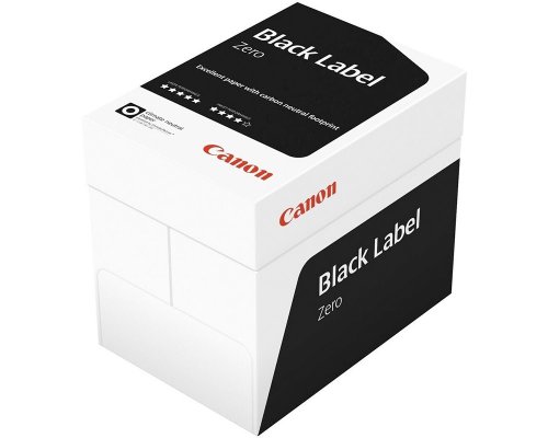 Canon Black Label Standard Druckerpapier/ Kopierpapier 500 Blatt A4 weiß 80g 96603554 Weiße: 162 Ci - Klimaneutral