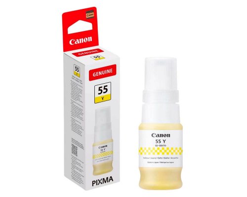 Canon GI-55Y Tintenflasche 6291C001 [modell] 3000 Seiten, 40ml, gelb