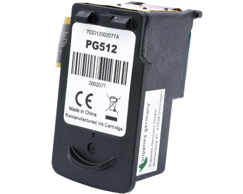 Kompatibel mit Canon PG-512 Druckerpatrone Schwarz jetzt kaufen von TONERDUMPING