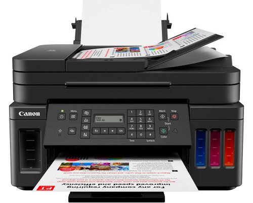 Canon PIXMA G7050 wiederbefüllbarer A4 Tintenstrahl-Multifunktionsdrucker Farbe mit Duplexdruck und Faxfunktion