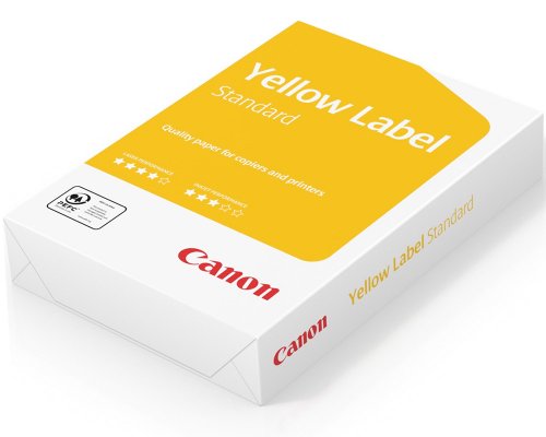 Canon Yellow Label Universal Druckerpapier/ Kopierpapier 500 Blatt A4 weiß 80g 97006108 Weiße: 150 Ci