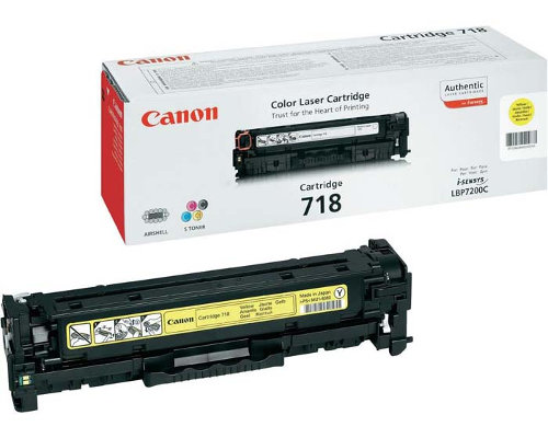 Canon 718Y Toner Gelb [modell]