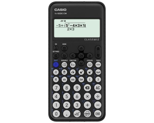Casio FX-82DE CW ClassWiz Schulrechner batteriebetrieben mit 310 Funktionen