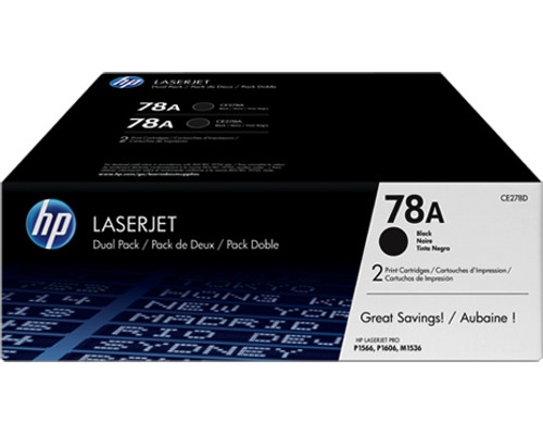 HP 78AD/ CE278AD Original-Toner Doppelpack [modell]