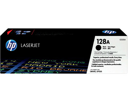 HP 128A / CE320A Originaltoner Schwarz jetzt kaufen