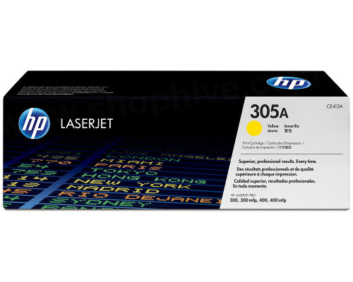 HP 305A / CE412A Originaltoner Gelb [modell]