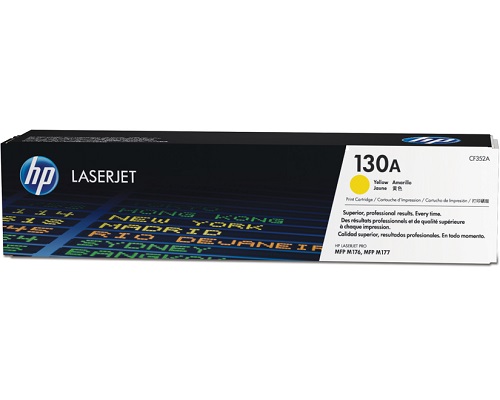 HP 130A / CF352A Originaltoner Gelb [modell]