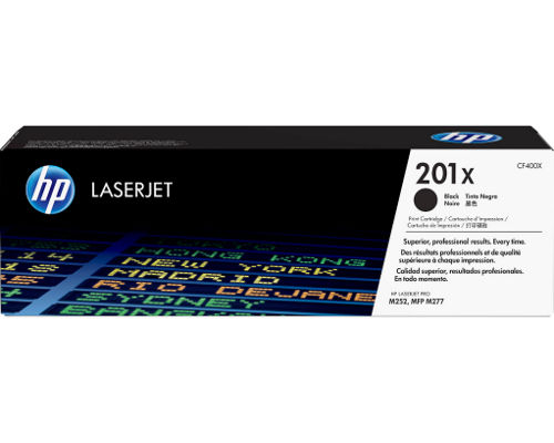 HP 201X / CF400X Originaltoner Schwarz [modell]