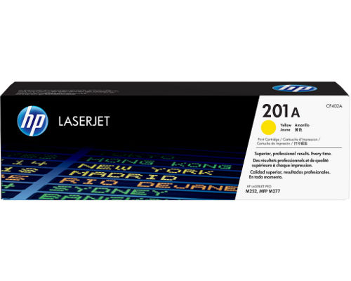 HP 201A / CF402A Originaltoner Gelb [modell]