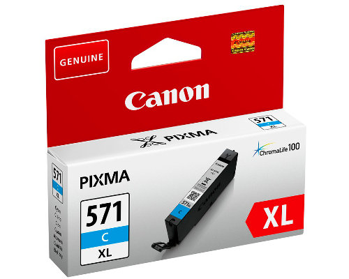 Canon CLI-571C XL Original-Druckerpatrone 0332C001 [modell] cyan