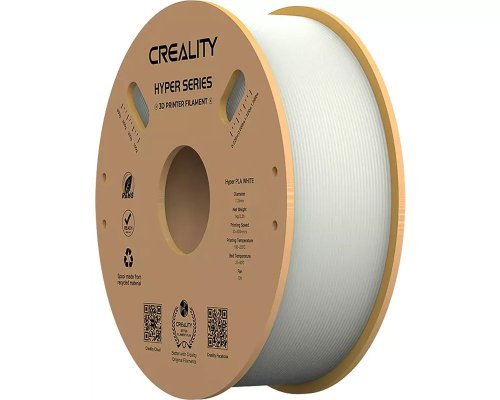 PLA Filament Weiß (1kg / 1,75 mm) Hyper Serie 3D von CREALITY