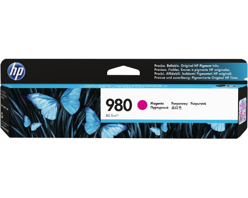 HP 980 Magenta Original Tintenpatrone (D8J08A) [modell]