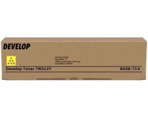 Develop Originaltoner TN-312Y/ 8938-714 (12.000 Seiten) Gelb jetzt kaufen