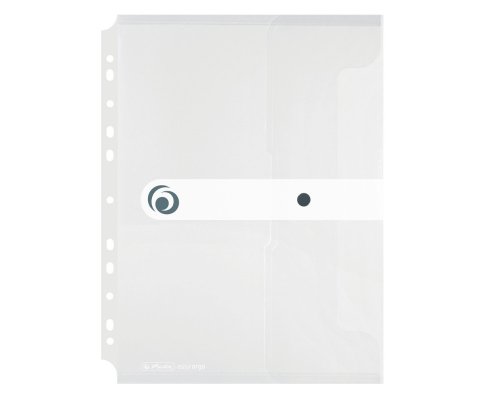 Dokumententasche »easy orga to go« abheftbar A4, PP, transparent-klar