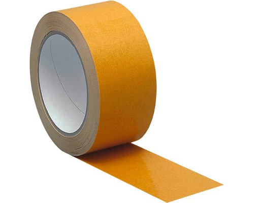 Doppelseitiges Klebeband 50mm x 25m aus PP starke beidseitige Klebewirkung
