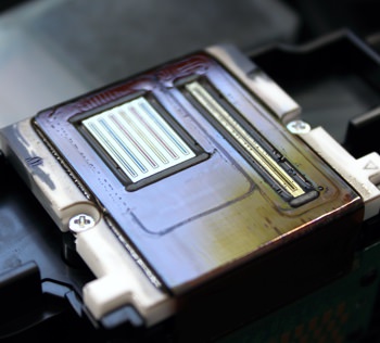 Der Druckkopf - Hightech im Miniaturformat