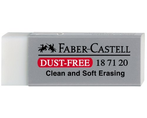 Faber-Castell Radierer DUST-FREE, Kunststoff