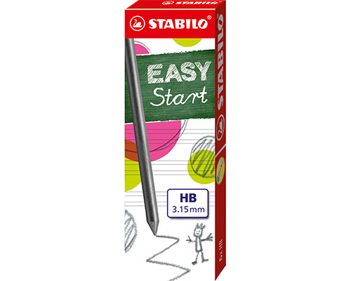 6 Nachfüllminen STABILO® EASYergo 3.15, HB