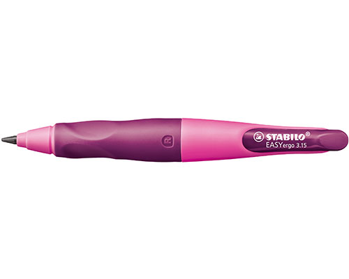 Ergonomischer Druckbleistift STABILO® EASYergo 3.15, pink/lila für Rechtshänder