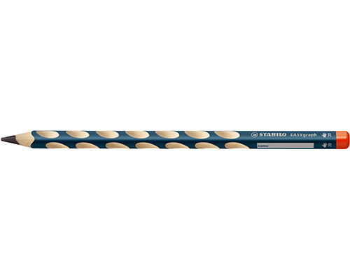 Ergonomischer Dreikant-Bleistift STABILO® EASYgraph HB, petrol für Rechtshänder